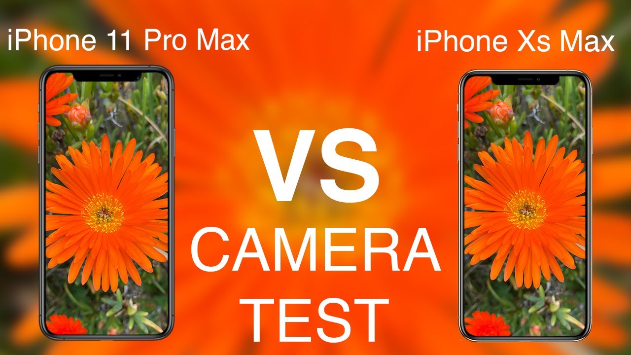 iPhone 11 Pro Max vs iPhone Xs Max CAMERA TEST!