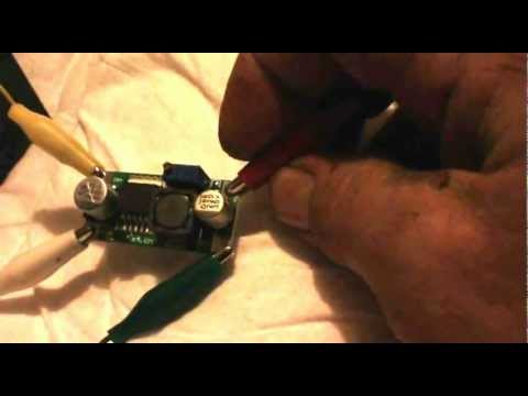 12V - 3V DC-DC Regulated Buck Converter LED circuit for under $3 shipped