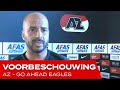 Jansen: 'Dat helpt altijd' | Voorbeschouwing AZ - Go Ahead Eagles