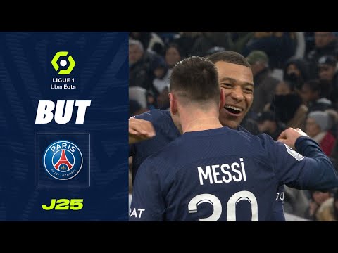 But Lionel Andres MESSI CUCCITTINI (29 - PSG) OLYMPIQUE DE MARSEILLE-PARIS SAINT-GERMAIN 0-3 22/23
