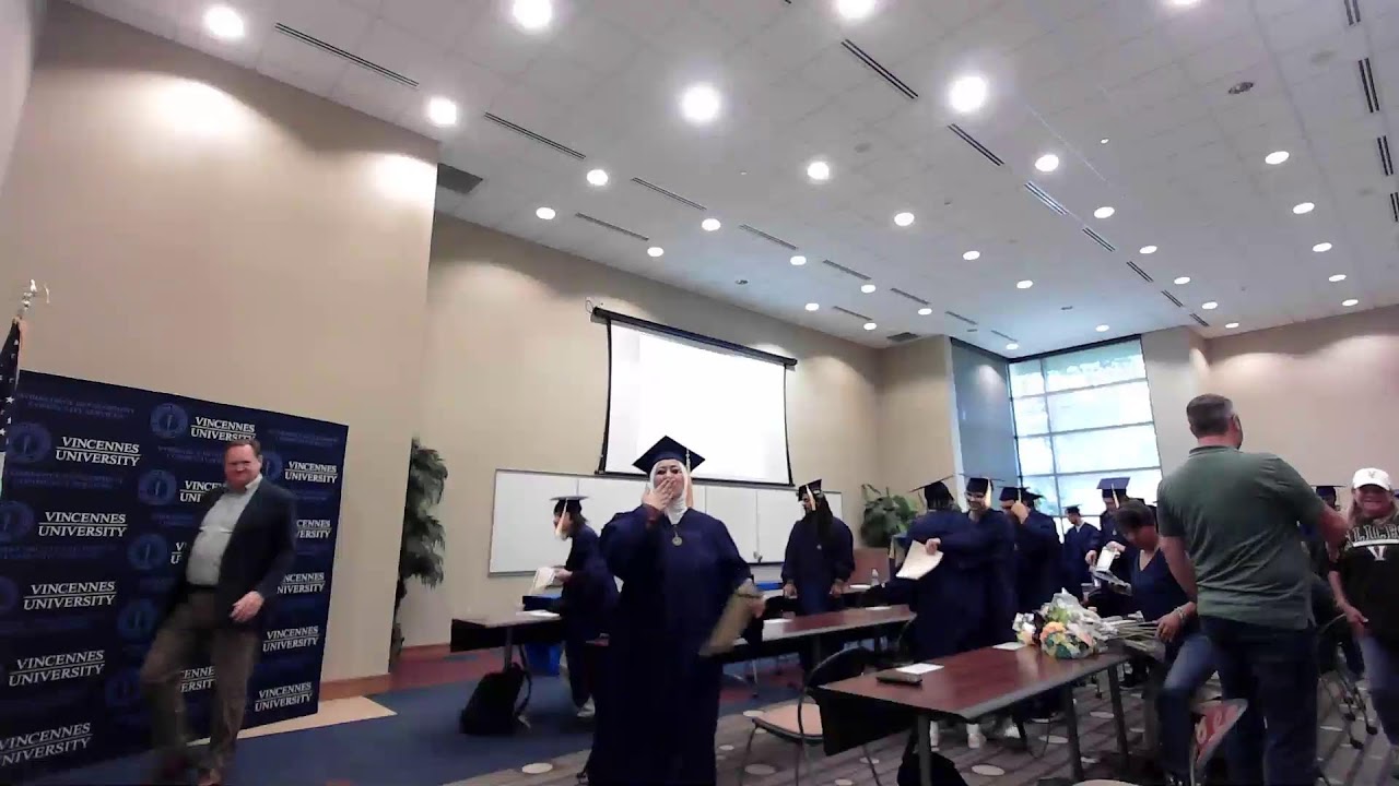 Vincennes University's Amazon MRA Program Completion Ceremony - Cohort 55