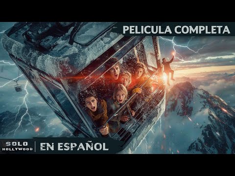 ¡ATASCADOS A 100 METROS DE ALTURA EN MEDIO DE UNA TORMENTA! TERROR Y THRILLER | PELÍCULA EN ESPAÑOL