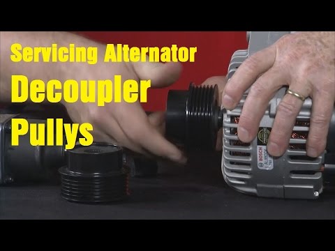 How to Replace Alternator Decoupler Pulleys - Wrenchin' Up