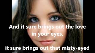 It Sure Brings Out the Love in Your Eyes  DAVID SOUL (with lyrics)