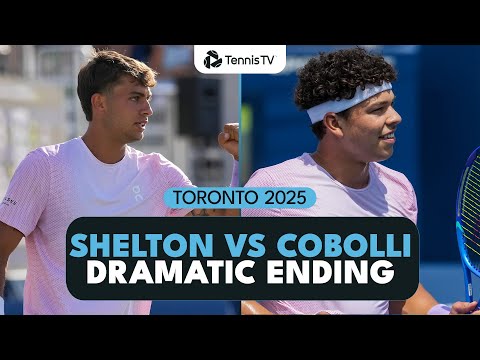 CRAZY Ending To Ben Shelton vs Flavio Cobolli In Toronto! 🤯
