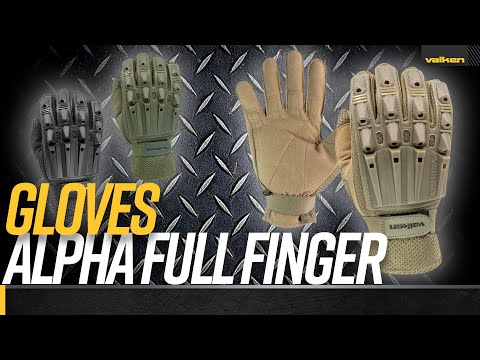 Valken Alpha Full Finger Gloves