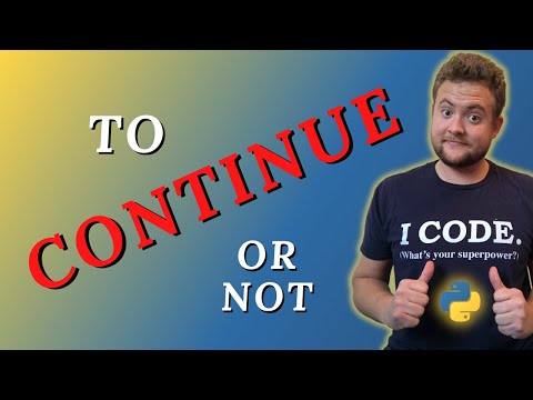 What Does Continue Do In Python