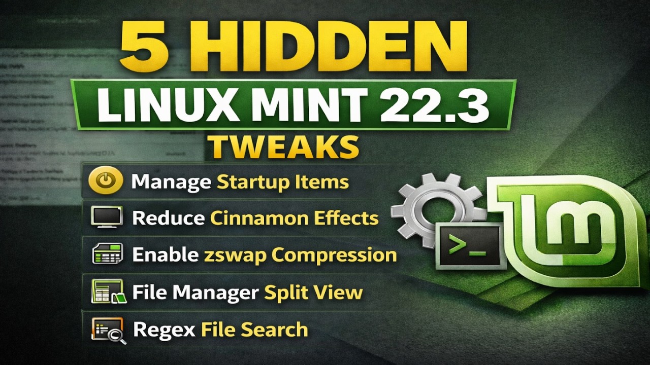 5 Hidden Tweaks for Linux Mint 22.3 Cinnamon That Actually Make It Better with Performance