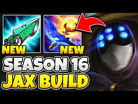 UMM RIOT?! JAX IS BEYOND DISGUSTING WITH THESE NEW ITEMS... (GUNBLADE IS BACK!)