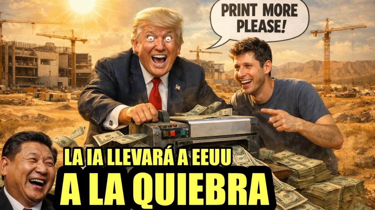 La IA hará quebrar a EEUU y los chinos están jugando muy bien sus cartas