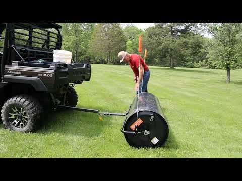 AgriFab 24x60 Lawn Roller The Yard Is Smooth
