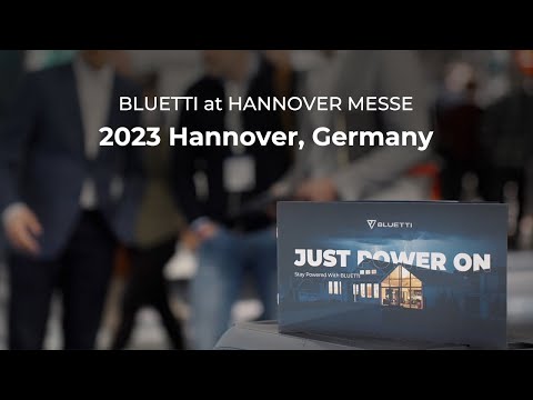 BLUETTI at HANNOVER MESSE 2023 Hannover, Germany