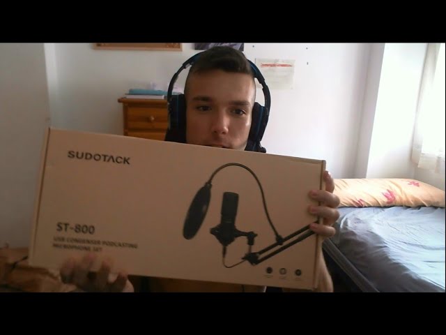 Vídeo relacionado con SUDOTACK Microfono Streaming USB, Micrófono PC Cardioide Condensador Micro Kit con Choque Soporte Araña Fop Filtro,para Skype Youtube Podcast Gaming
