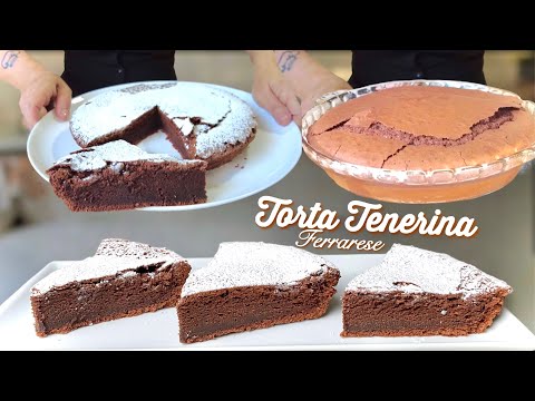 TORTA TENERINA al CIOCCOLATO FONDENTE tipica Ferrarese