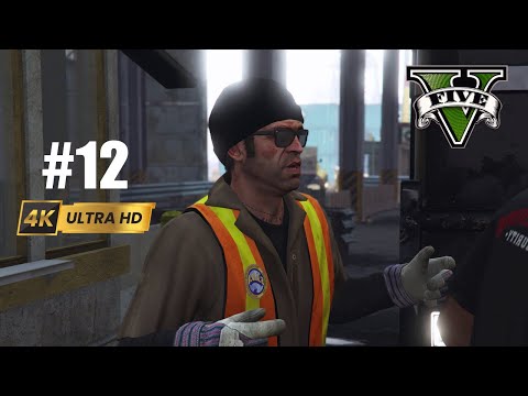 GTA V: Part 12 | Scouting the Port | 4K 60FPS | PS5 Gameplay Walkthrough