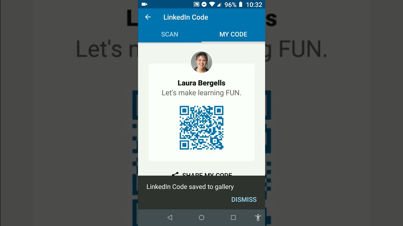 Get a QR code of your LinkedIn Profile | Muhammad Ismail | LinkedIn