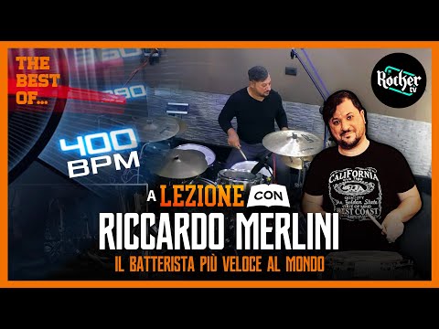 A LEZIONE CON... : Riccardo Merlini - Il batterista più veloce del mondo! - #7