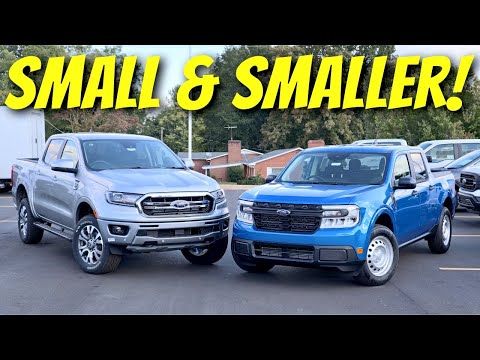2022 Ford Maverick VS Ford Ranger! Perfect Mini Truck?