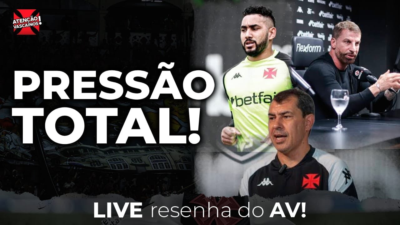 GRANDE RISCO! VASCO AINDA TEM TRÊS JOGOS NO CARIOCA PARA CONSEGUIR VAGA. DIRETORIA BUSCA ATACANTES