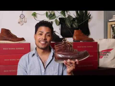 Red Wing 1907 Moc Toe in Copper Rough and Tough Leather