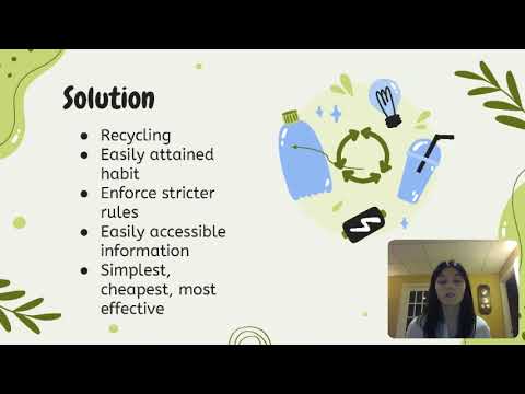 Video presentation: Plastic Pollution