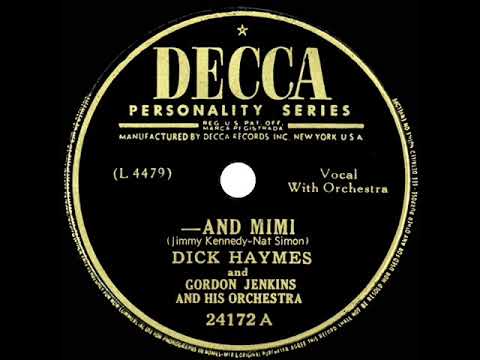 1947 Dick Haymes - And Mimi