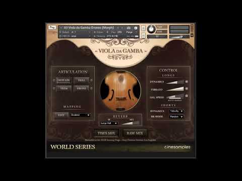 Viola da Gamba  - Cinesamples: World Series