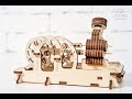 Mechanical 3D Puzzle UGEARS Engine Preview 7