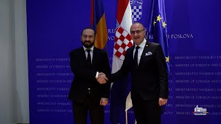 ՀՀ ԱԳ նախարարի հանդիպումը Խորվաթիայի արտաքին և եվրոպական գործերի նախարարի հետ