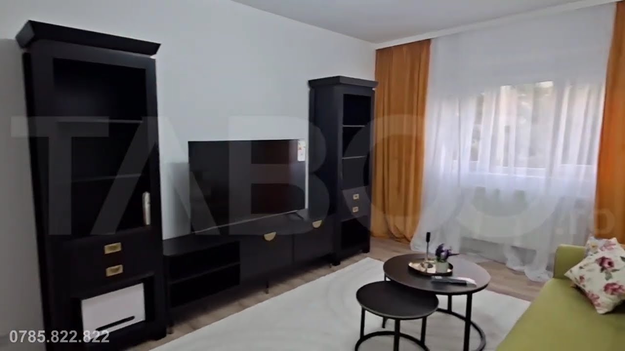 Strand etaj 1 Apartament decomandat 50 mpu balcon pivnita - Video