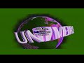 I KILLED Universal Pictures Logo 2010 In Blue Flanger Effect
