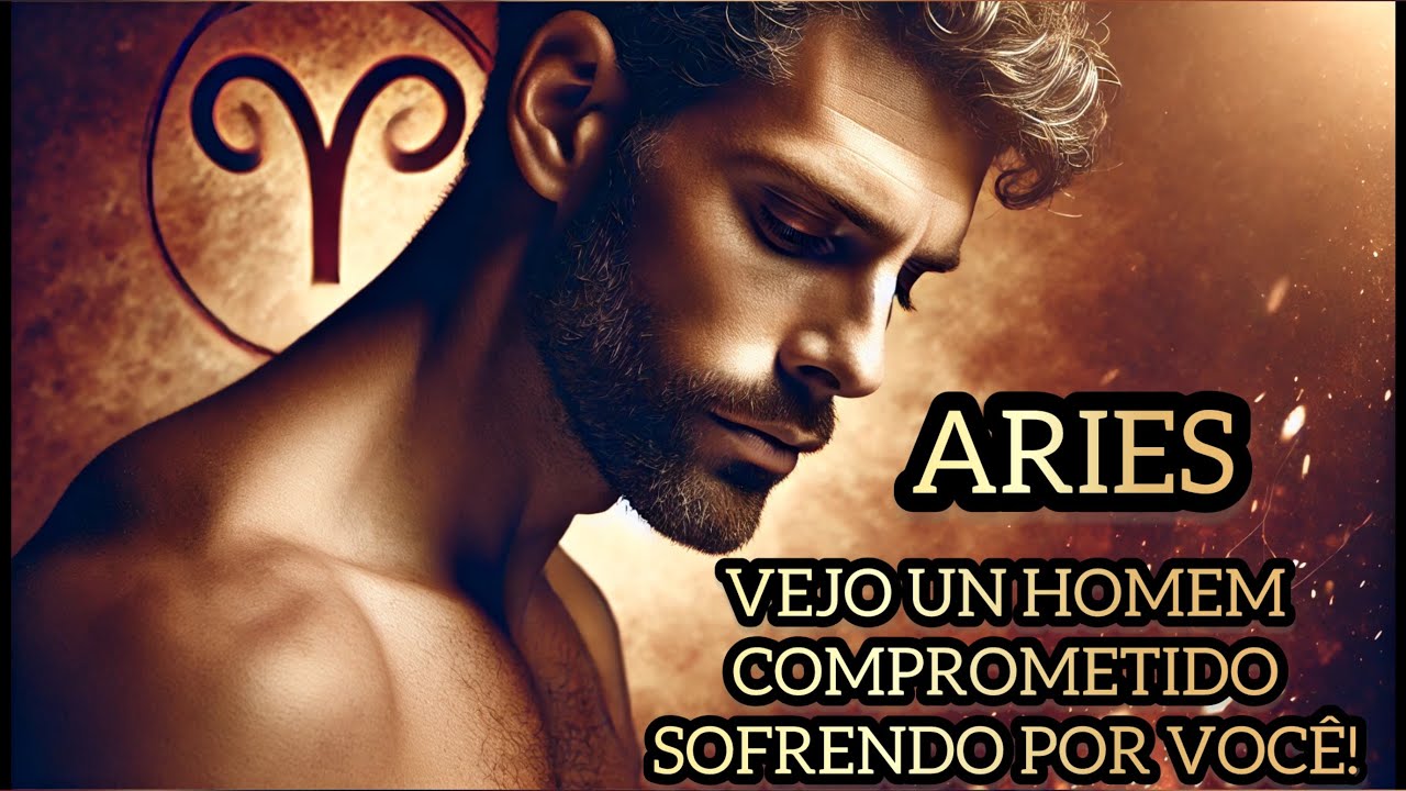 ARIES ♈️ VEJO UMA PESSOA COMPROMETIDA SOFRENDO POR VOCÊ!