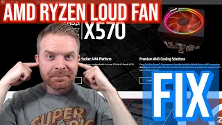 AMD Ryzen loud CPU fan noise fix (stock Wraith Prism cooler)