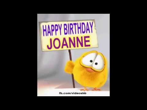 Happy Birthday JOANNE