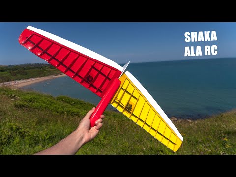 Shaka Wing Glider - Construction and Flight