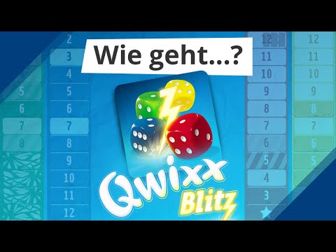 So geht Qwixx Blitz - basierend auf dem Würfelspielklassiker von Steffen Benndorf
