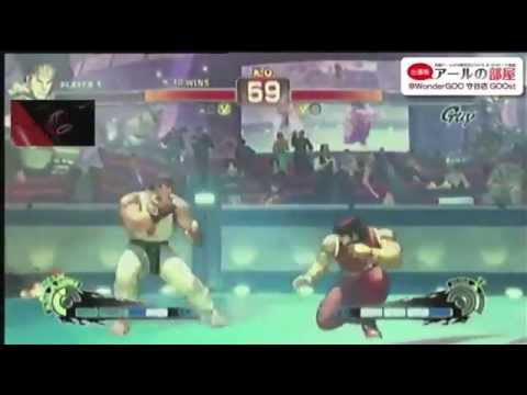 AE v2012 - Daigo Umehara (Ryu) vs. R (Guy) - R's Room @WonderGOO