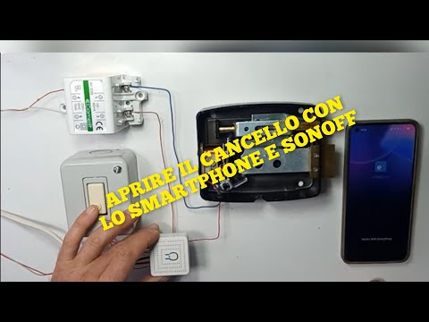 HOW TO OPEN A GATE REMOTELY WITH YOUR SMARTPHONE USING SONOFF EWELINK