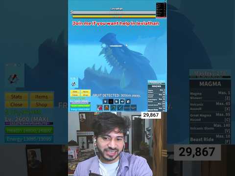 💀Helping to get Leviathan Heart #leviathan #bloxfruitupdate #fyp #viral #gravity #eaglefruit #new