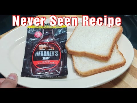 This 2-minute Simple Recipe Will Change Your Life--Hershey's Syrup and Bread