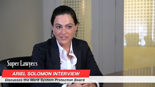 Ariel Solomon explains the Merit Systems Protection Board video thumbnail