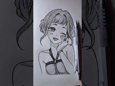 Drawing Zoey KPop Demon Hunters #drawing #manga #anime #howtodraw #drawingtutorial #easydrawing