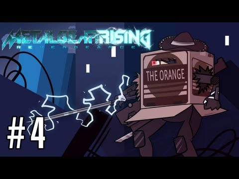 The Metal Gears Rise - Metal Gear Rising: Revengeance Hard Difficulty Gameplay / Walkthrough Part 4 - Critical Injuries
