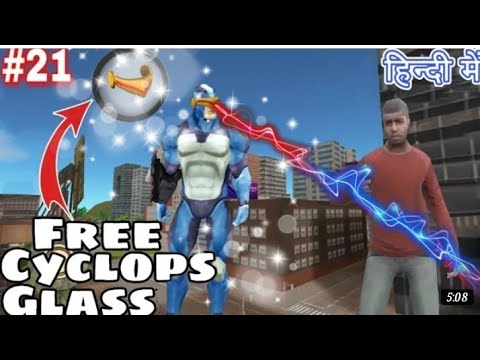 free laser glasses in rope Hero vice town new update 😱