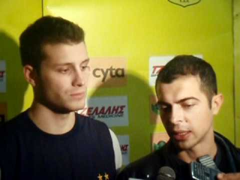 Dan Mavraides ARIS eurocup 19/12/2011