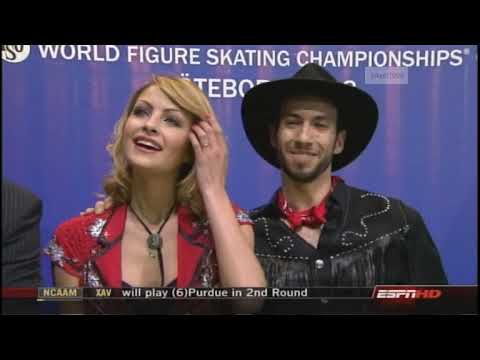 Original Dance - 2008 World Figure Skating Championships, Ice Dancing (US, ABC)