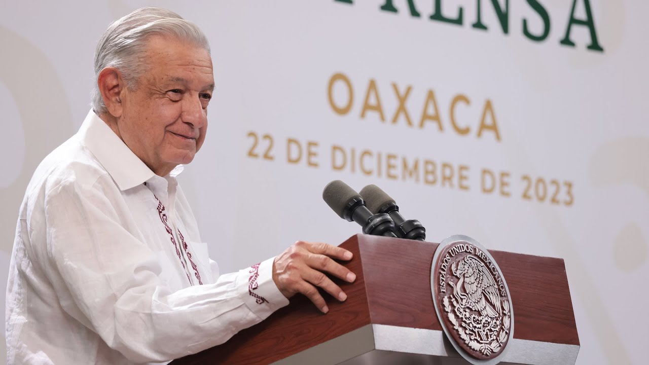 Mañanera de AMLO del 22 de diciembre de 2023