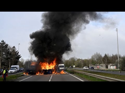 Wut auf Rentenreform in Frankreich lässt nicht nach