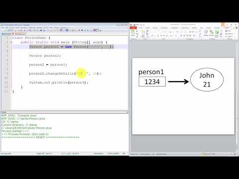 12 Java Tutorial Passing By Value Object References