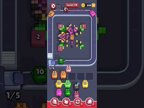 Pixel Flow Level 119 Walkthrough